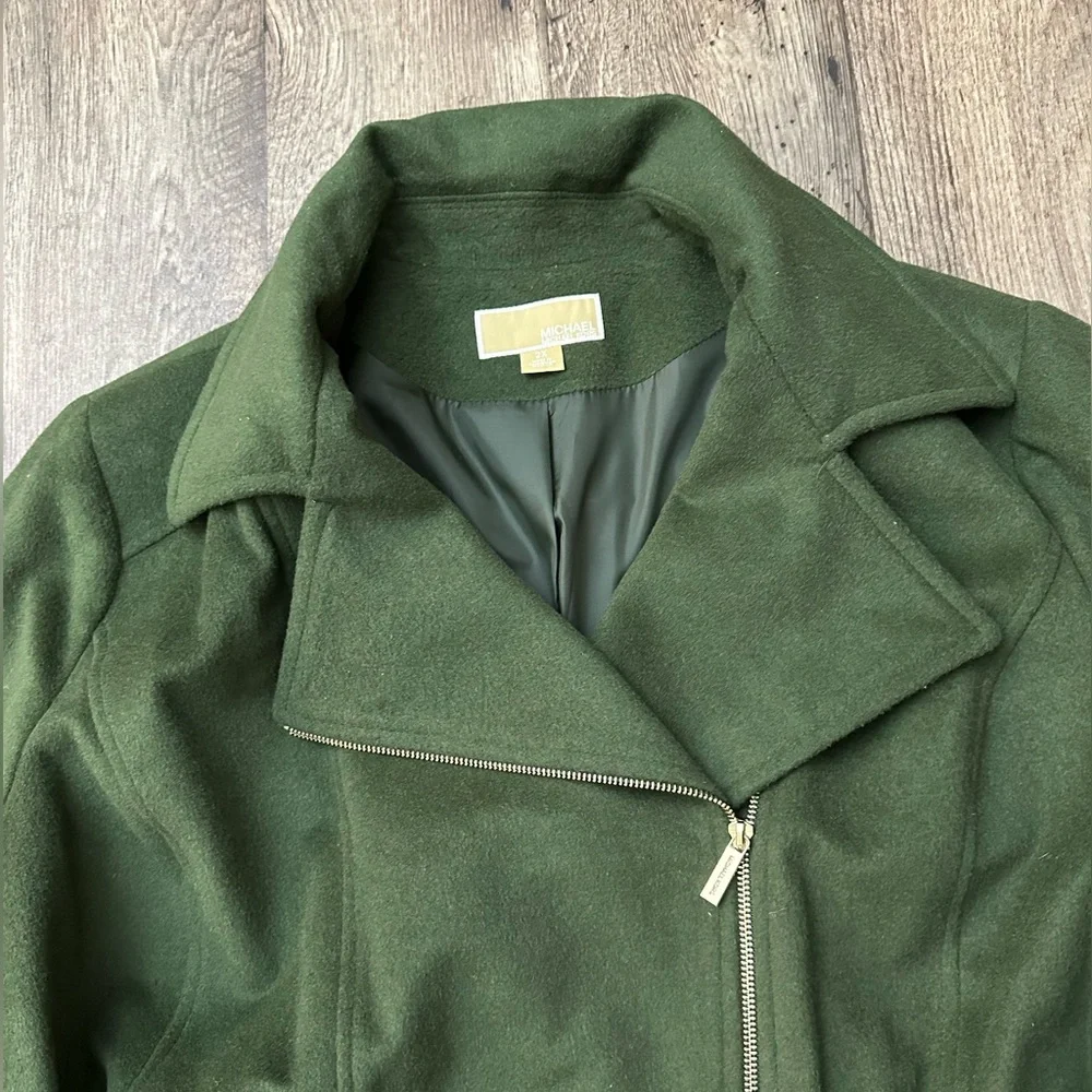 Michael Kors 60% Wool Blend Coat Women’s Size 2X Jade Green
